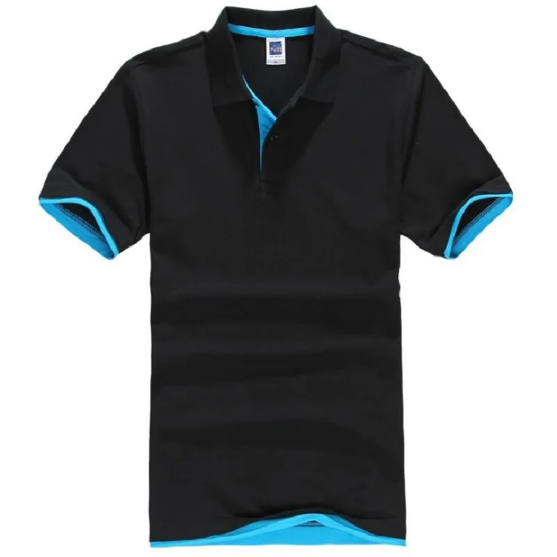 2023 Summer Brand Men Polo shirt Casual Cotton Short Sleeve Men Polos Shirts Plus Size 3XL jerseys Golf Tennis Polos masculina