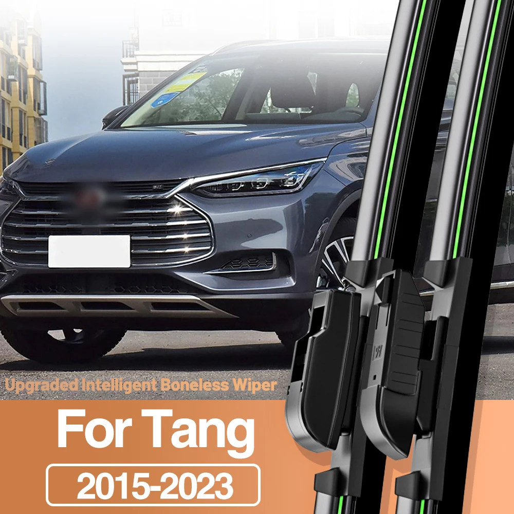 

2pcs For BYD Tang EV DM-i 2015-2023 Front Windshield Wiper Blades Windscreen Window Accessories 2016 2017 2019 2020 2021 2022