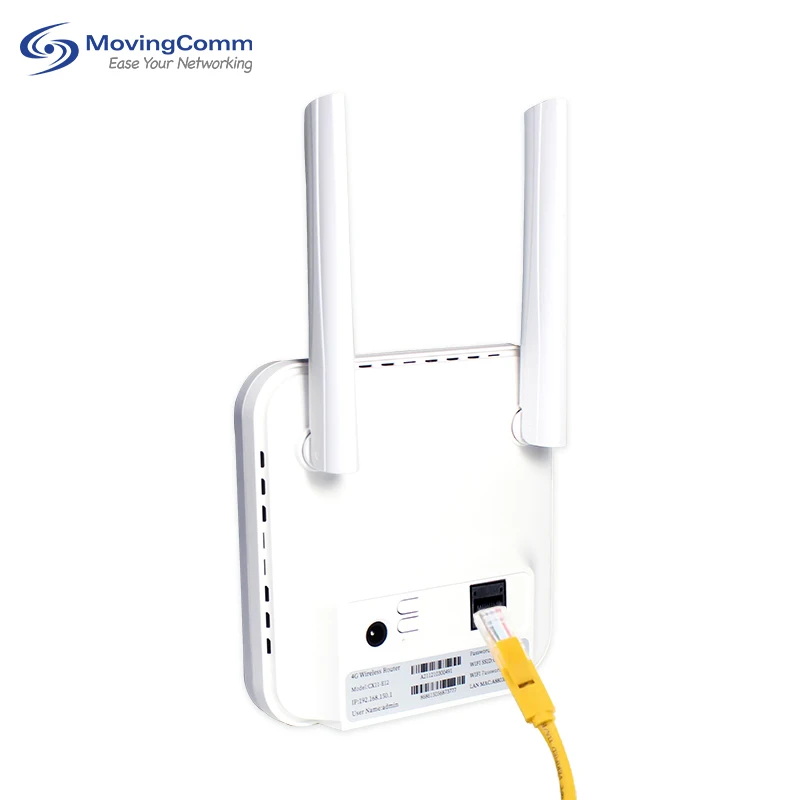 Model CX11E 4G WiFi Router with 802.11n 2.4GHz WIFI and 4G External Antenna 4G LTE CAT4 LTE-FDD TDD