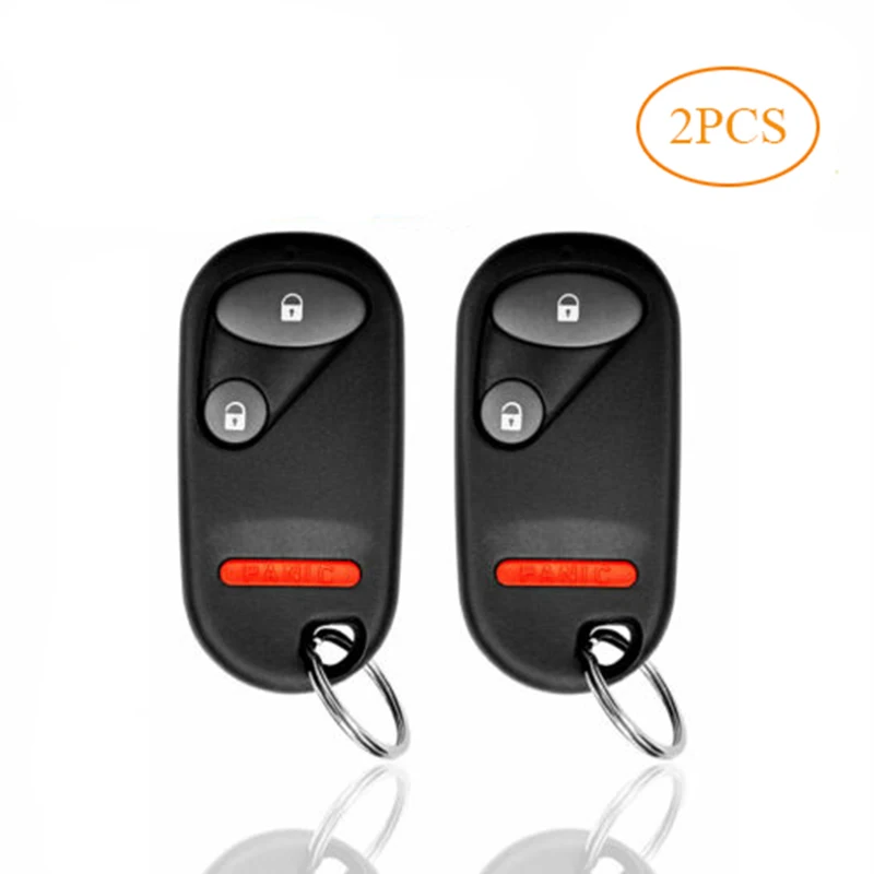 2Pcs Car Smart Keyless Entry Remote Fob NHVWB1U521 for Honda Civic 2001 2002 2003 2004 2005