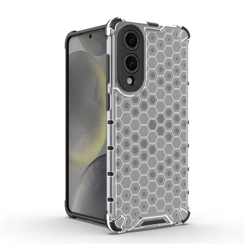 

For Samsung Galaxy S25 Edge Case For Galaxy S23 S24 S25 Ultra S25 Edge Cover Honeycomb Hard PC Shockproof Protection Bumper