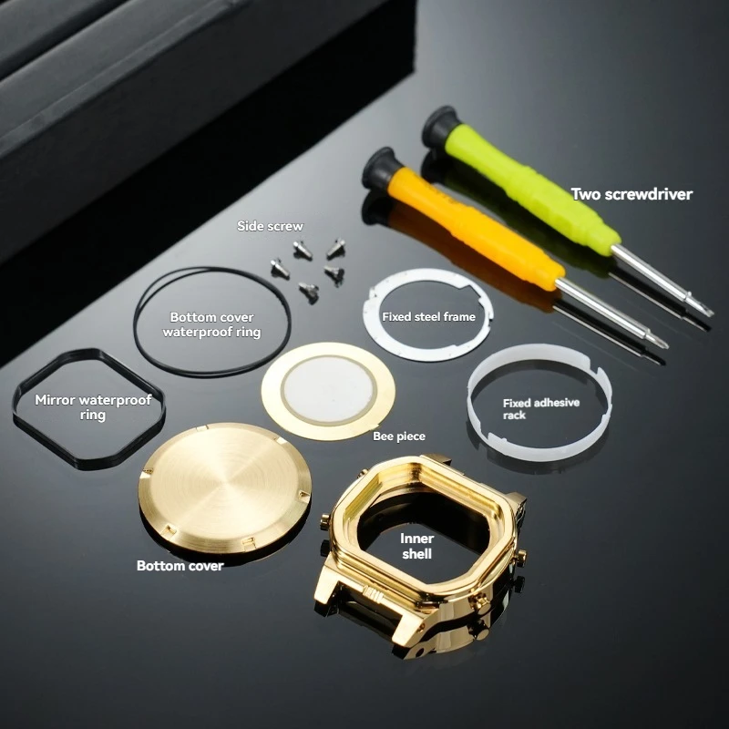 Корпус и безель из нержавеющей стали для Casio GW-B5600, комплект обновления для модуля G-Shock 3461, запасные части для металлического мода