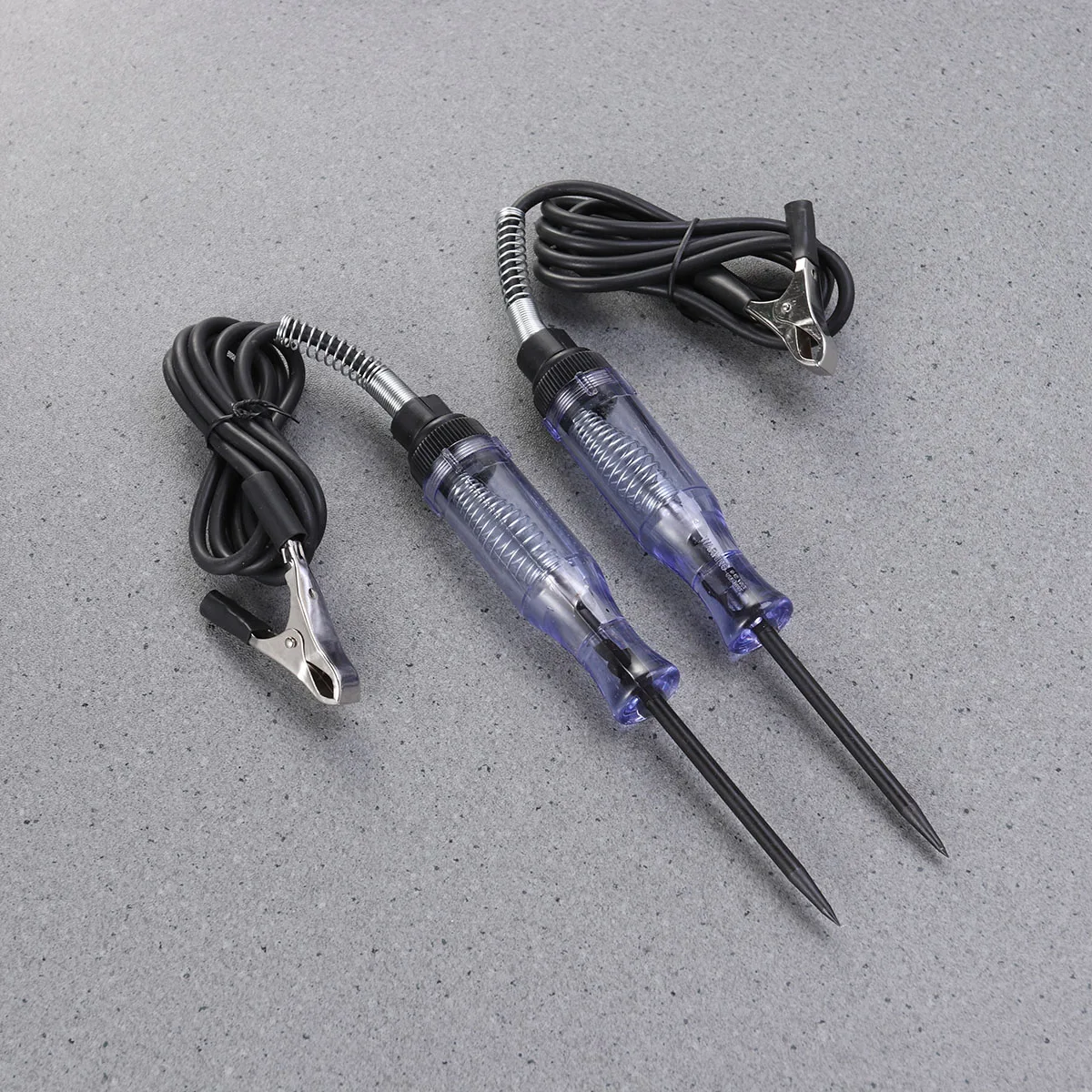 

2 pcs Car Voltage Tester Lightweight 12-24V Electrical Circuit Test Pen for Boats Motorcycles Small Engines Tools
