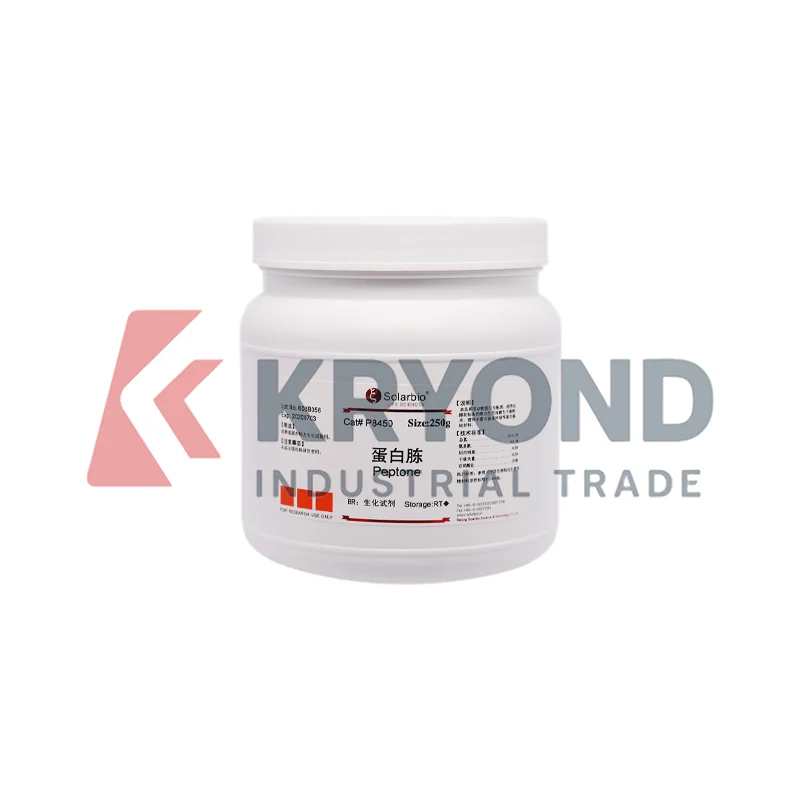 SOLARBIO PEPTONE for Microbial Culture Media and Protein Supplement in Laboratory Applications Original Product