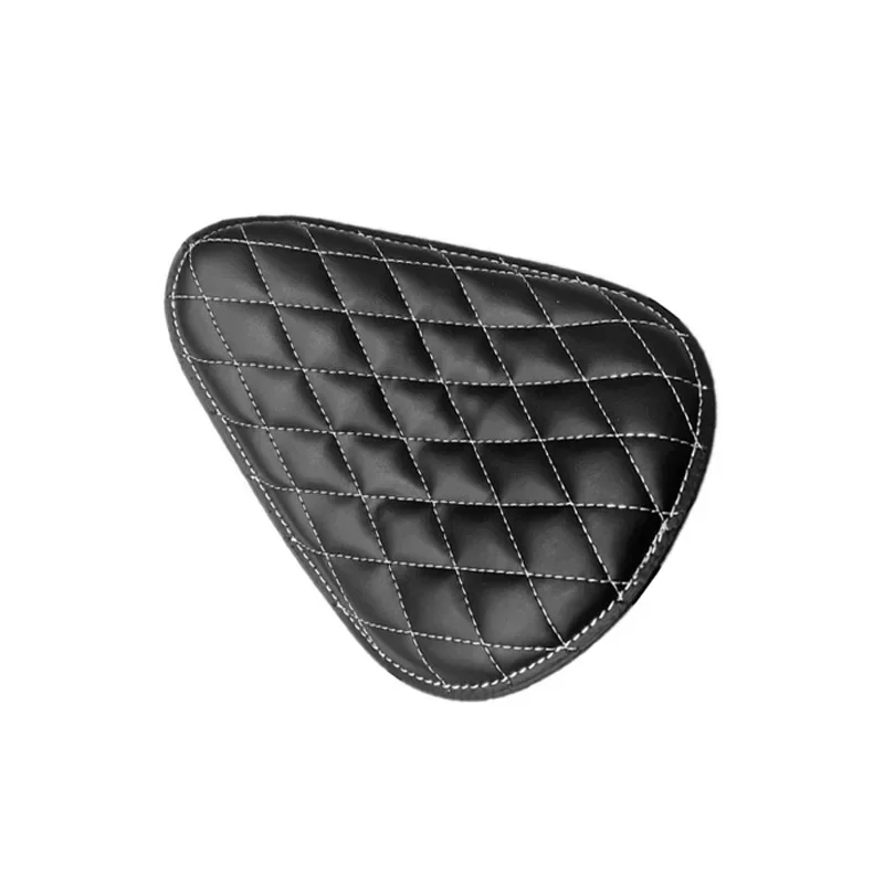 Asiento Solo para Conductor de cuero negro, Sillín para Sportster 883, 1990-2013, adecuado para Cruiser Bobber Chopper, personalizado