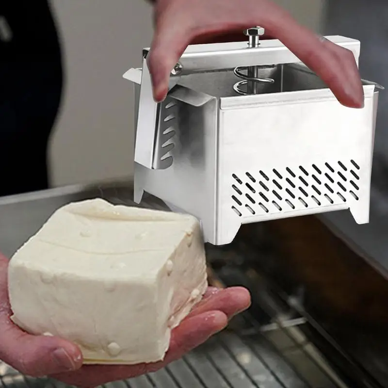 

Tofus Press Maker Removing Water Stainless Steel Paneer Squeezer Homemade Paneer Presser Safe Kitchen Dishwasher