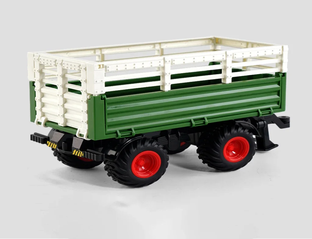 Fernbedienung Traktor RC Bauernhof Lkw Auto Anhänger 2,4G Landwirtschaft Simulator Lkw Miniatur Bauernhof Fahrzeug Spielzeug Modell Kinder Junge