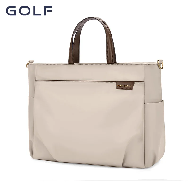 GOLF Laptop Bag Women\'s Handheld Large Capacity Briefcase One Shoulder Crossbody Tote 14 inch Inner Tank Bag