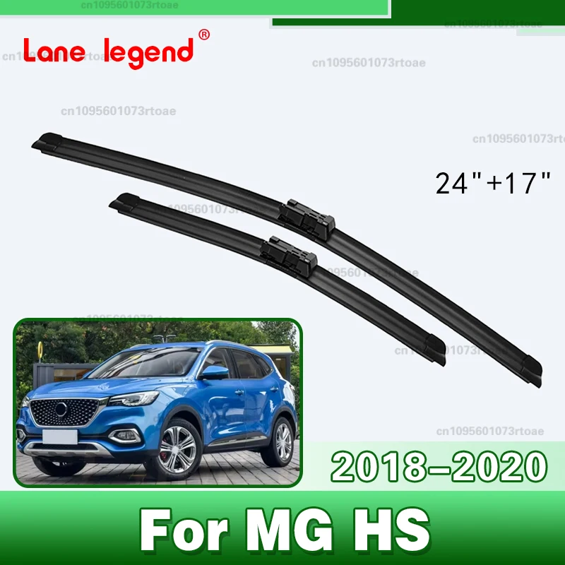 

2pcs Windscreen Window 24"+17" Car Accessories 2019 For MG HS MGHS 2018-2020 Front Windshield Wiper Blades