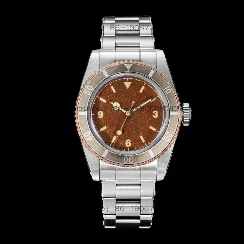 T028 8mm large crown 6200 retro watch