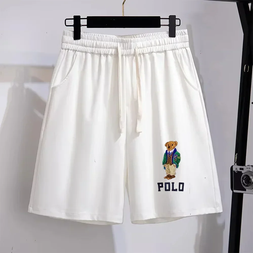 

Moto Casual Shorts for Men's Women's Luxury Shorts High Street Trendy Brand Heavy and Thin Versatile Loose Five-point Pants