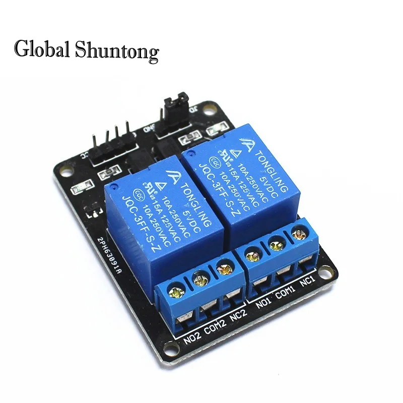 Module de relais 5V 12V 24V avec optocoupleur, sortie de relais 1 2 4 6 8 voies pour Arduino