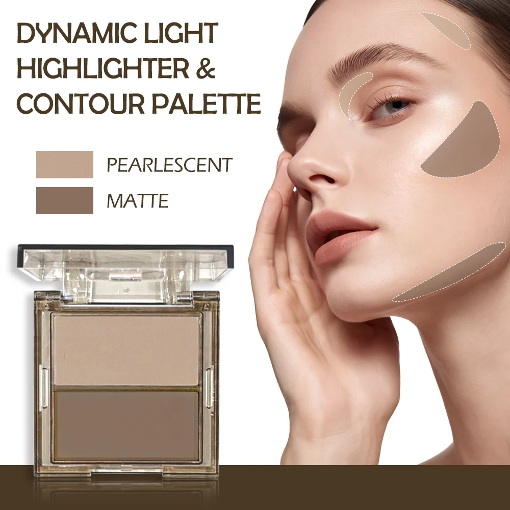 Sombra de ojos desnuda mate aterciopelada para iluminar los ojos y ocultar la cara, mezcla fácil de múltiples idiomas, resistente al agua de larga duración, Navidad Invierno