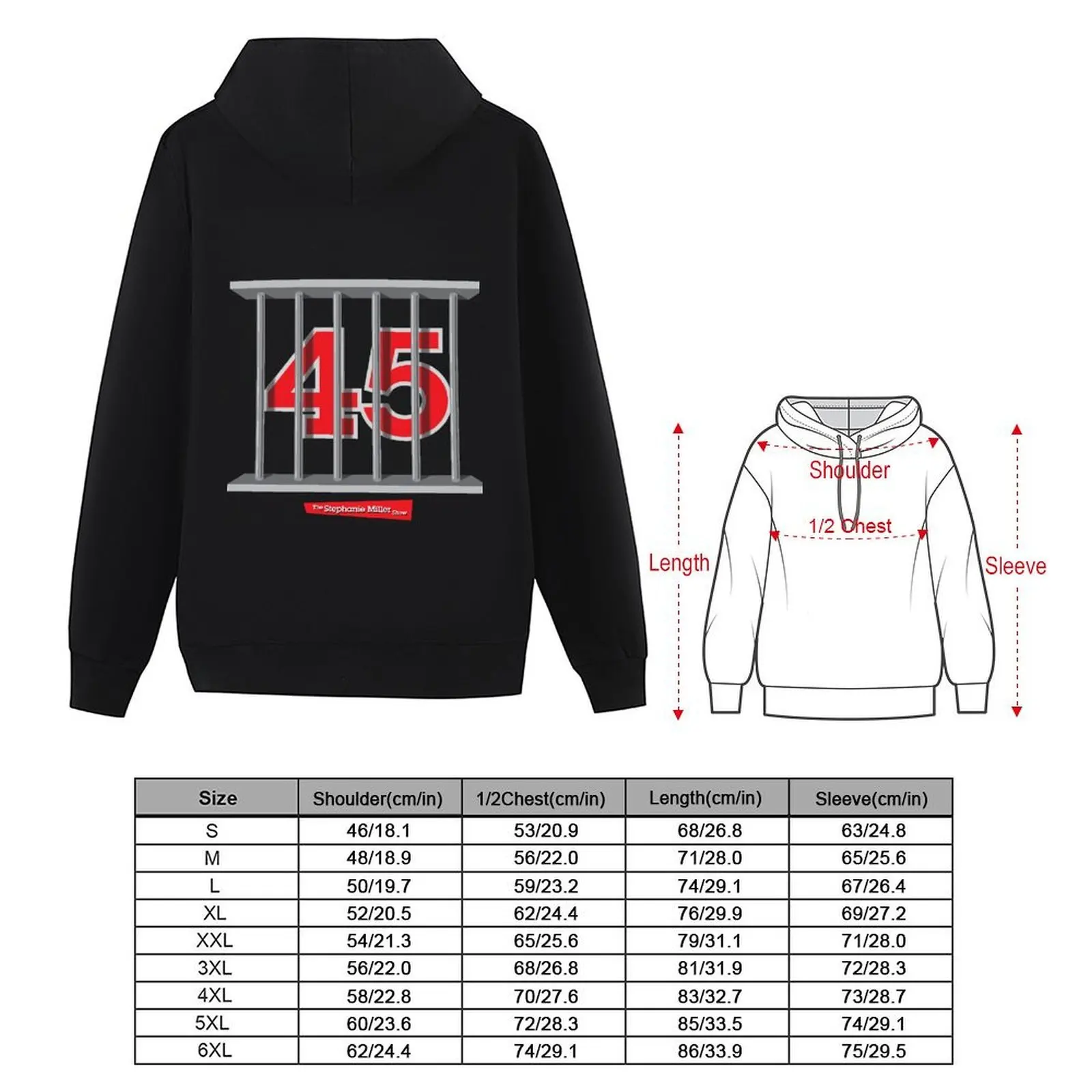 Put 45 In His Place Hoodie mens clothing mens designer clothes autumn clothes men clothing men hoodie