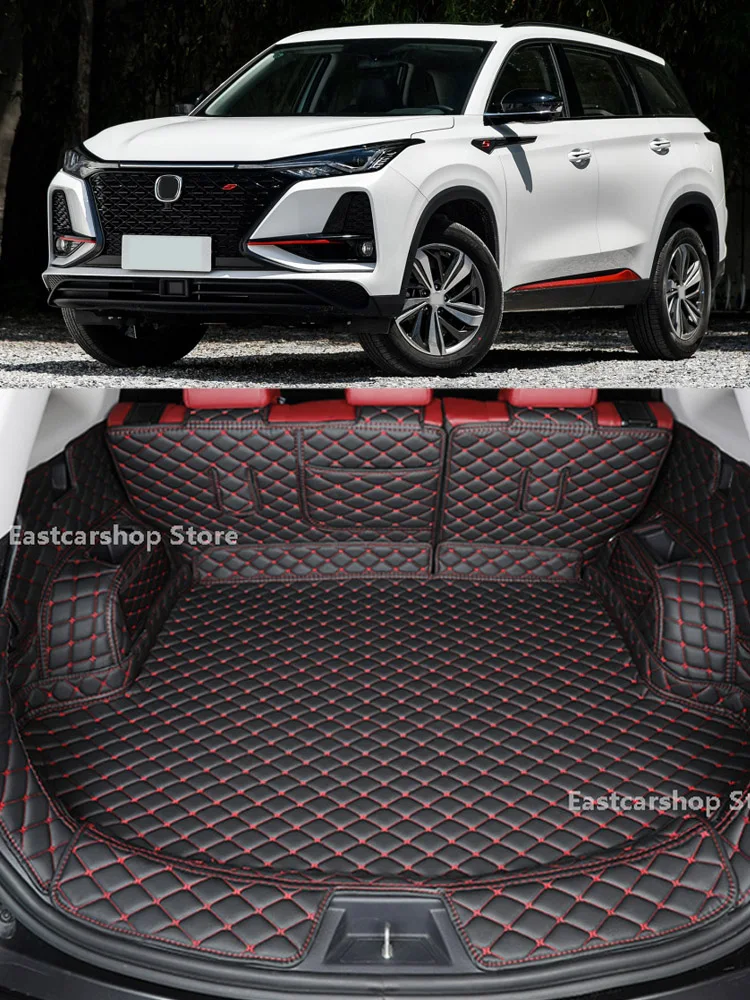 

Car All Surrounded Rear Trunk Mat Car Boot Liner Tray Custom Protective Mat for Changan CS75 Plus 2021 2020 2022 Car Accessories