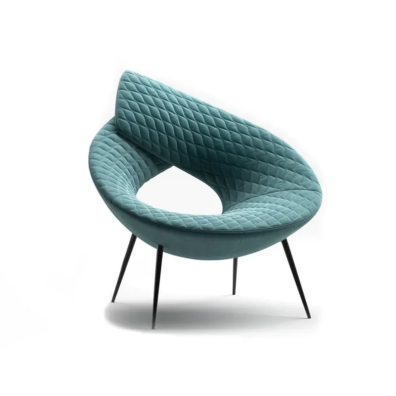 كرسي ترفيهي فردي مقعد قماشي لغرفة المعيشة