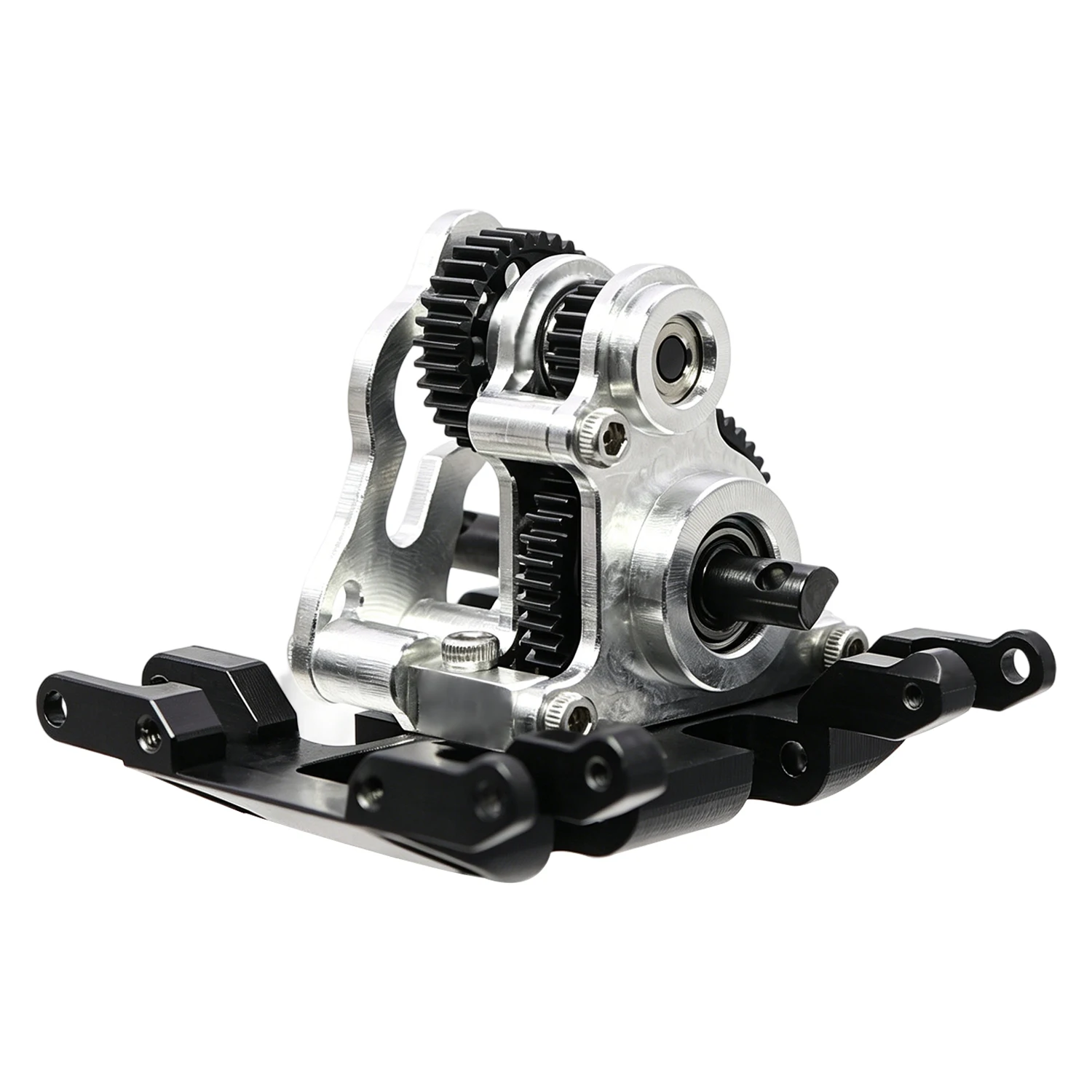 NOD-24 2.68:1 Ratio Aluminum Micro Transmission with Delrin Skid for 1/24 RC Crawler SCX24 AX24 Compact COMP Chassis Rigs Parts