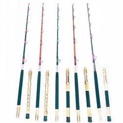 2026 New Professional Ocean Fishing Rods, Super Hard Saltwater Trolling Rod, 1.8m 150LB/300LB Heavy Duty Offshore Boat Fishin