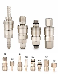 C型自己ロック空気圧高速継手空気PUホース圧縮機工具高圧SP PP SM PM SH PH SF PF 20 30 40