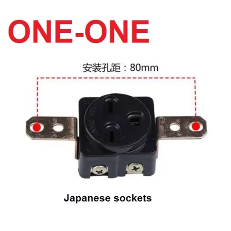 Gasoline generator accessories FOR Yamaha ET950 EF2600/6600 Japanese style output plug socket 2/3/8KW