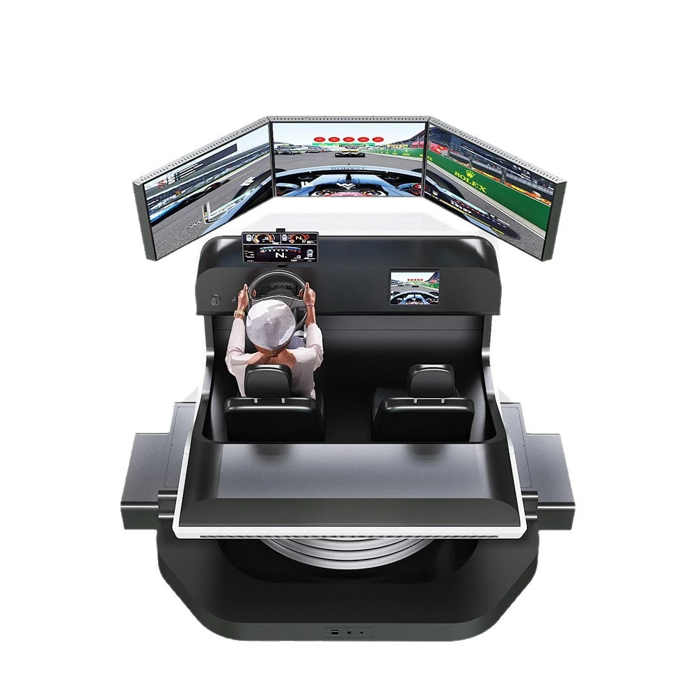 VR cockpit real car real vehicle interactive transformation platform virtual driving simulation safe driving equipment