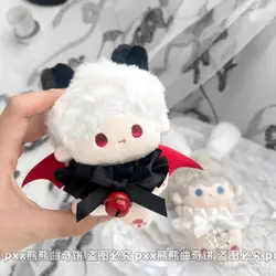 Love and Deepspace 10cm Doll Clothes Devil headband bell cape Headdress Cartoon Animal Changing Dress Game Playing House Toy