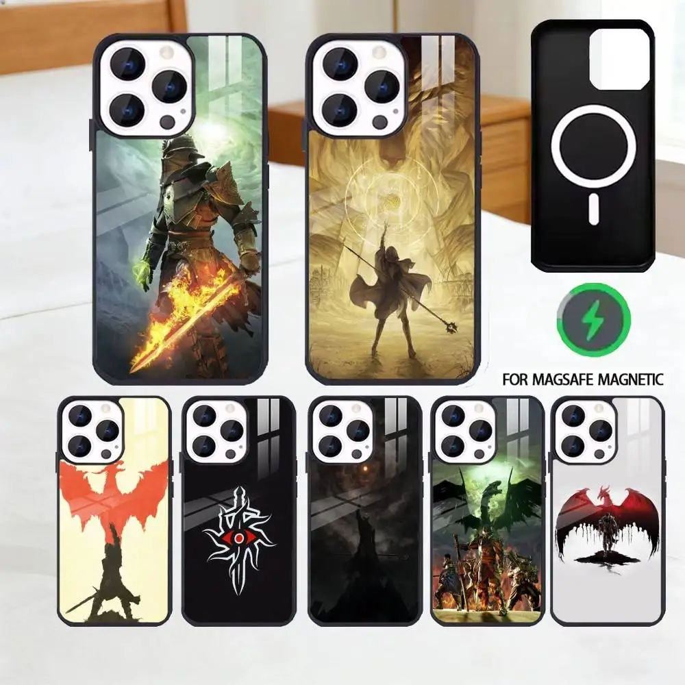 

Dragon A-Age Inquisition Phone Case For iPhone 17,16,15,14,13,12,Plus,Pro,Max for Magsafe Magnetic Wireless Charging