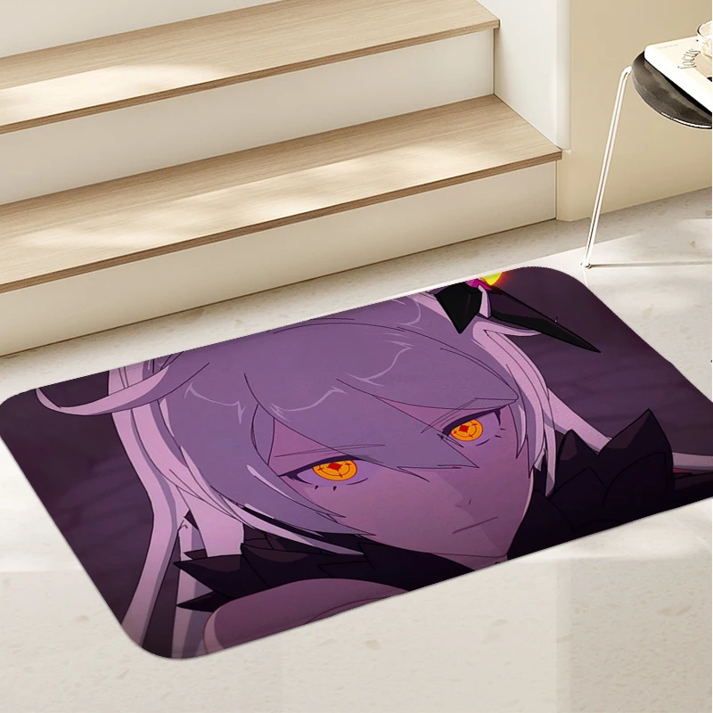 Non Slip Carpet for Bedroom H-Honkai Star Rail, Outdoor Entrance Doormat, Washable Non-slip Kitchen Bath Mat, Home Decorations