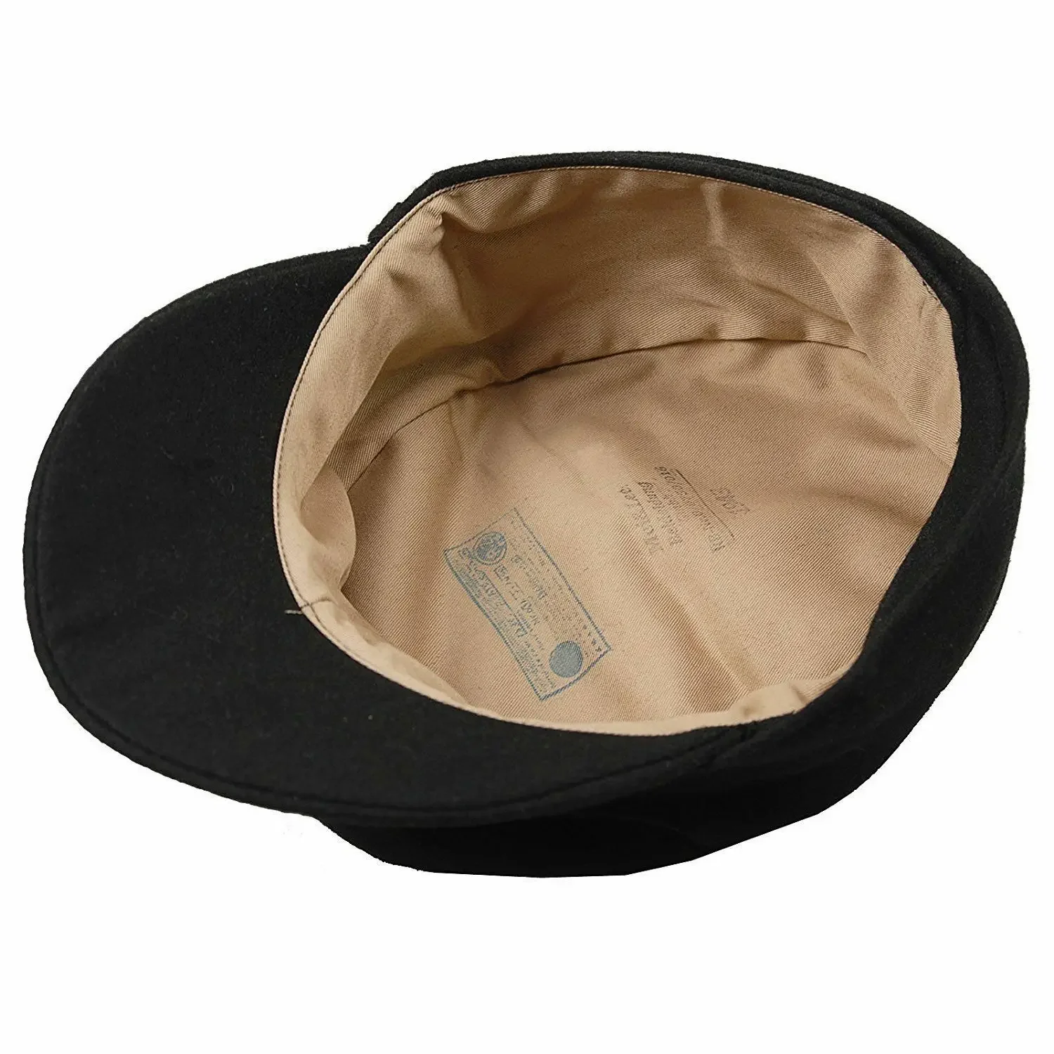 第二次世界大戦 WW2 ドイツ軍 WH エリート EM 陸軍 M43 パンツァー ウール フィールド キャップ 帽子 ブラック