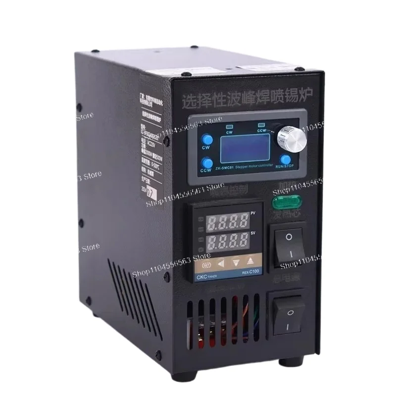 Selective Wave Soldering Reflow Oven Independent Digital Display PCB Repair Soldering / Wire Tinning Full Solder Joints with Uni
