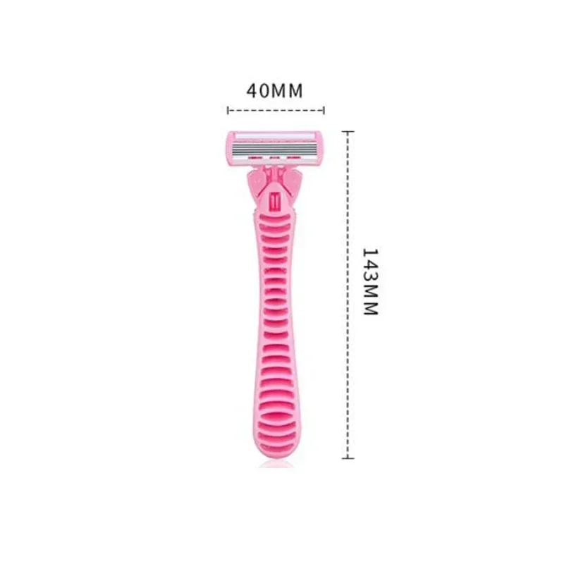 Cuchilla de afeitar de seguridad de calidad para mujer, juego de afeitado para depilación de Bikini, cabezales de repuesto para afeitadora Venus