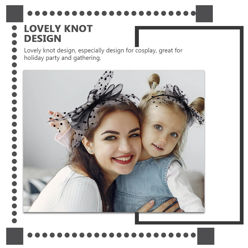 

3 Pcs Headband Hair Accessories Cute Headbands Lace for Women Woman Hairbands Knotted
