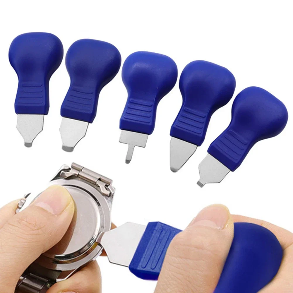 5PCS Watch Back Case Cover Opener Watch Remover Wrench Repair Kit  Removal Tools Hand Tool Accessories