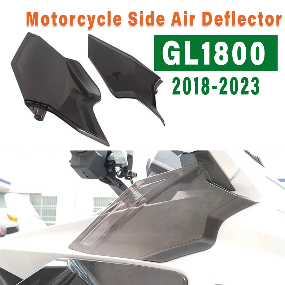 

For Honda GL1800 2018-2023 Accessories Motorcycle Side Air Deflector Gold Wing Goldwing GL 1800 Windshield Fairing ABS Plastic