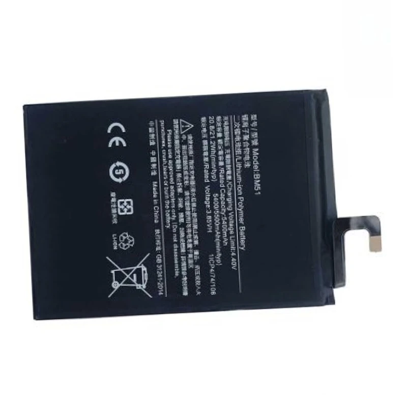 Para Xiaomi Mi Max 3 Batería de Repuesto BM51 2 Piezas