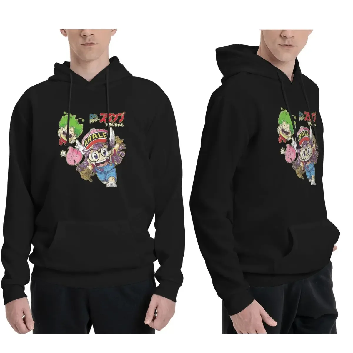 Cute Dr.Slump Robot Girl Arale Hoyoyo Hoodies Men Women Casual Pullover Sweatshirts Hip Hop Long Sleeve Hooded Autumn Winter
