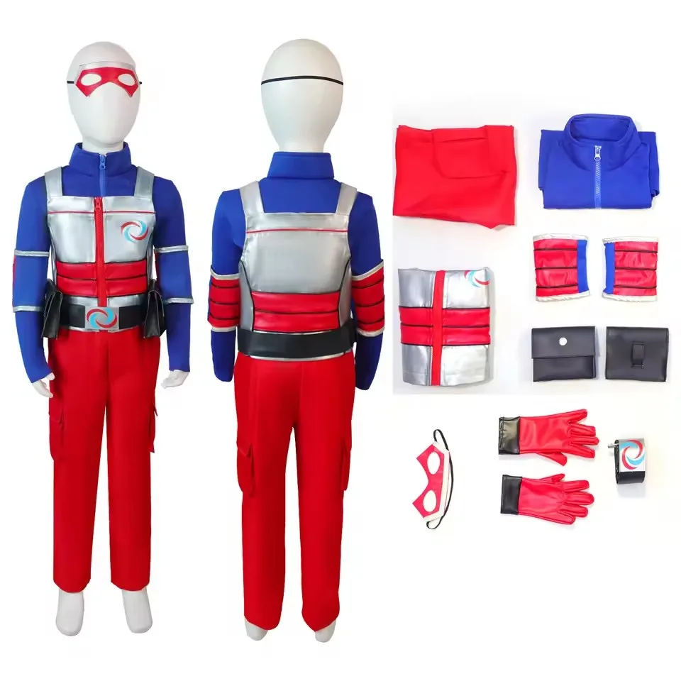 Anime Henry Cosplay Costume Cartoon Henry Cosplay Danger Vest Pants Belt Outfits Halloween Carnival Suit