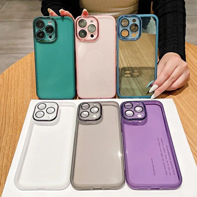 Popular clear durable silicone case for Oppo A98 A92 A79 A78 A52 A72 A53 A54 A55 A57 A32 A33 A58 4G 5G camera protector cover