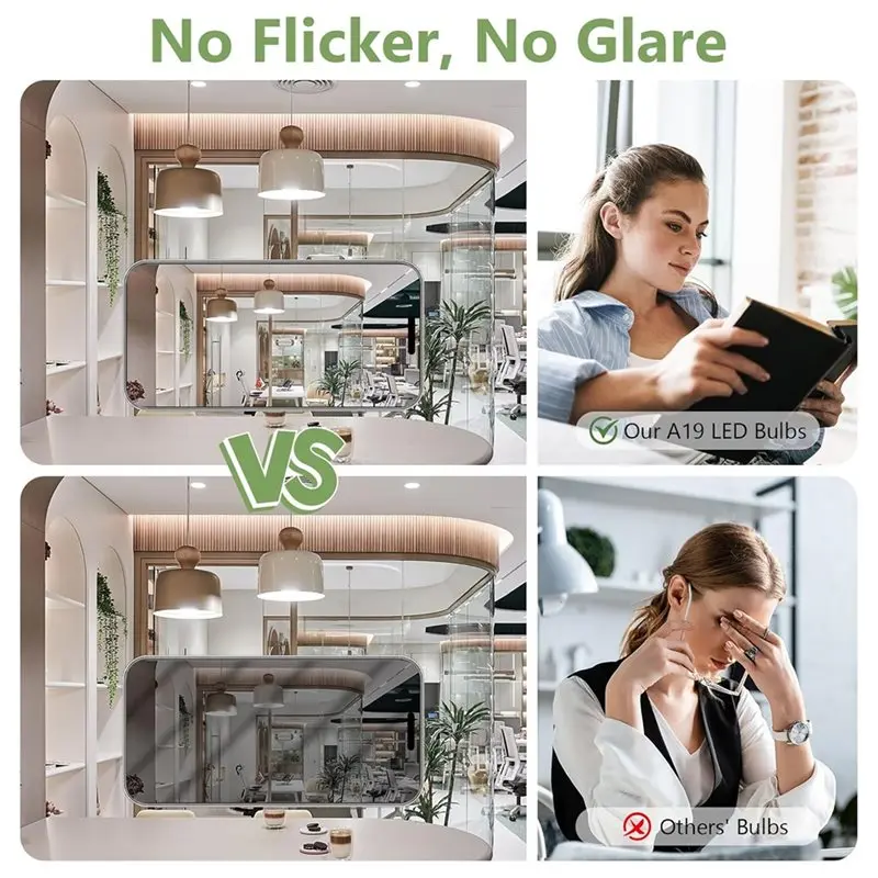 A44I-Power Saving 14W LED Light Bulbs, E27 Base, 5000K Daylight, Ideal For Living Room& Bedroom Illumination