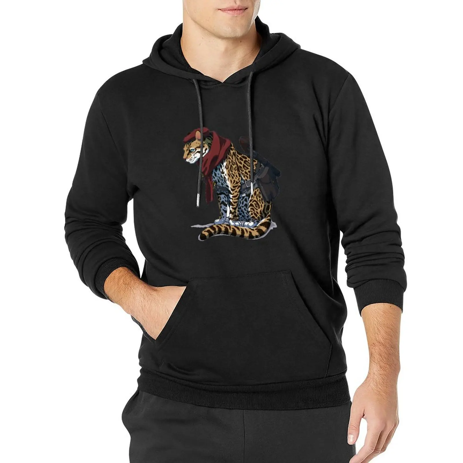 Revolver Ocelot Pullover Hoodie autumn clothes men's sweat-shirt set men hoodie