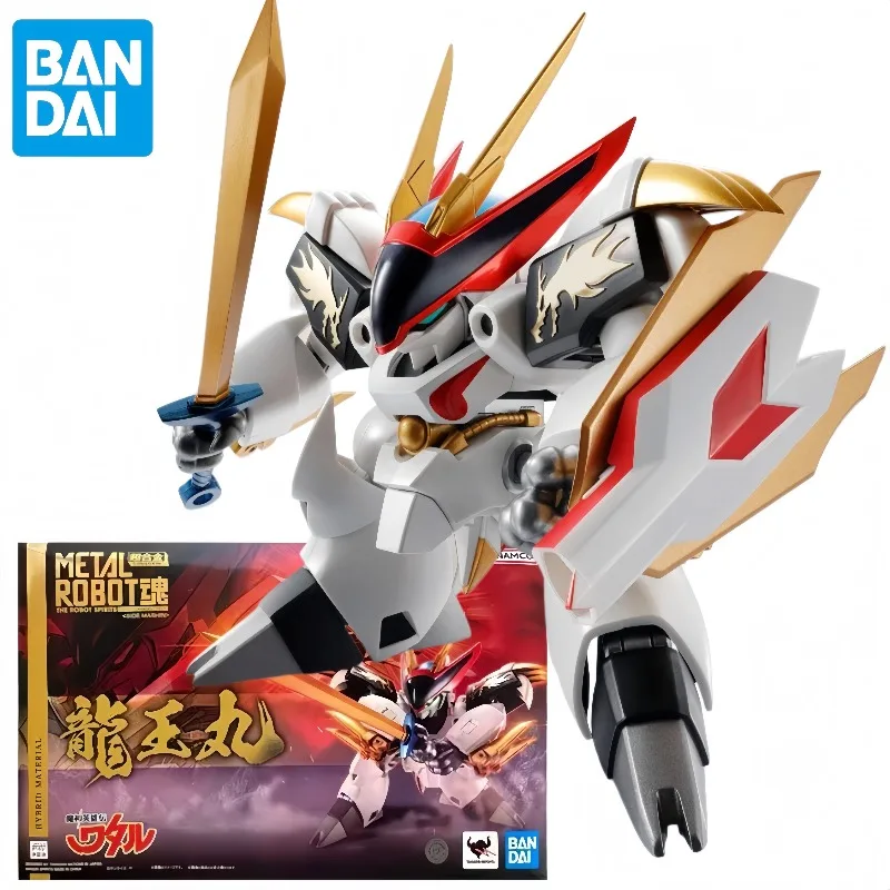 Bandai METAL ROBOT SPIRITS SIDE‑MASHIN Ryuoumaru Mashin Hero Wataru Movable Joint Action Figure Collectible Mecha Model Toy