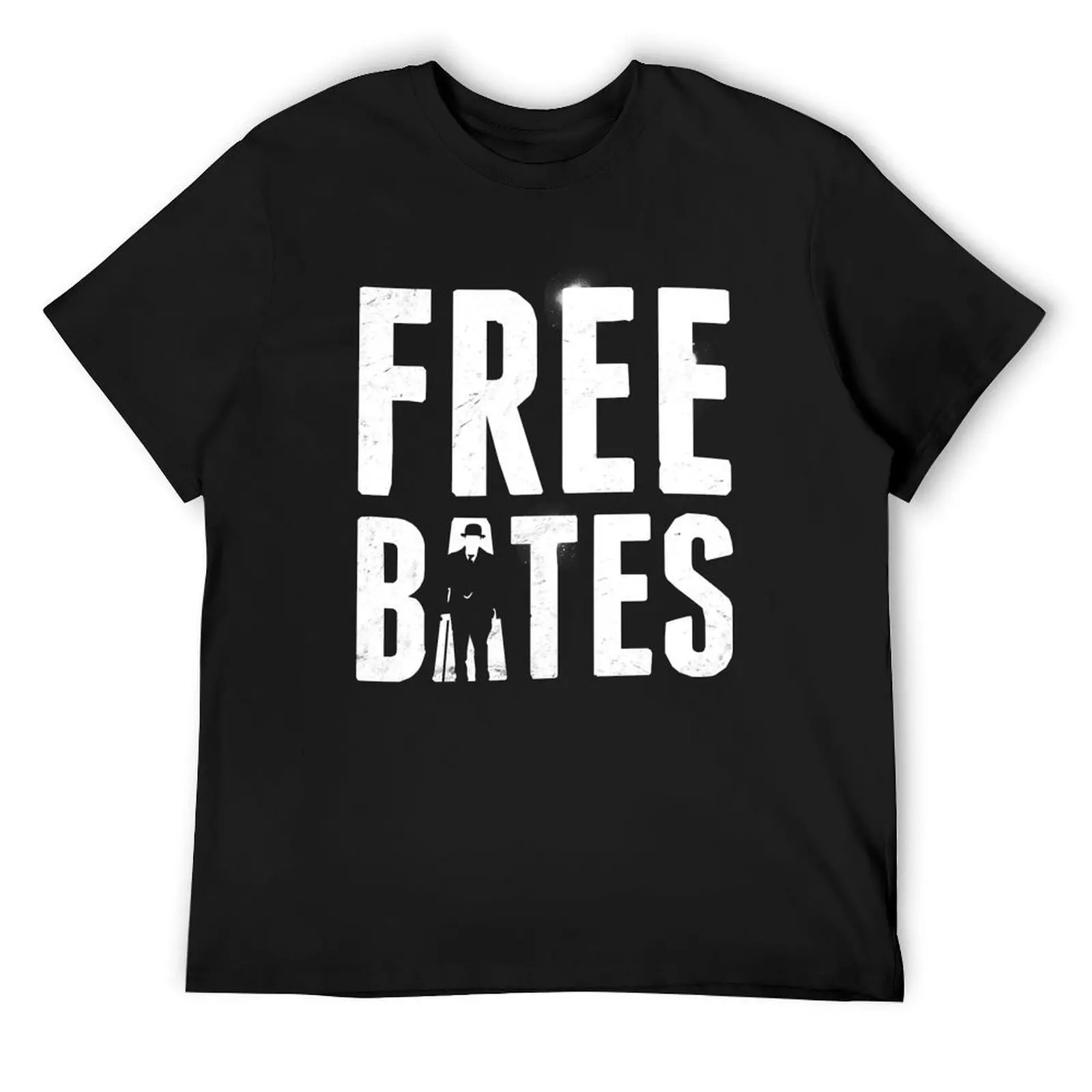 Free Bates T-Shirt sports fans summer top basketball graphic tees customs men tshirt