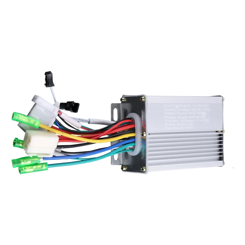 Electric E-bike Speed Controller Brushless for DC Motor Speed Regulator 36/48V350W High Power Mo