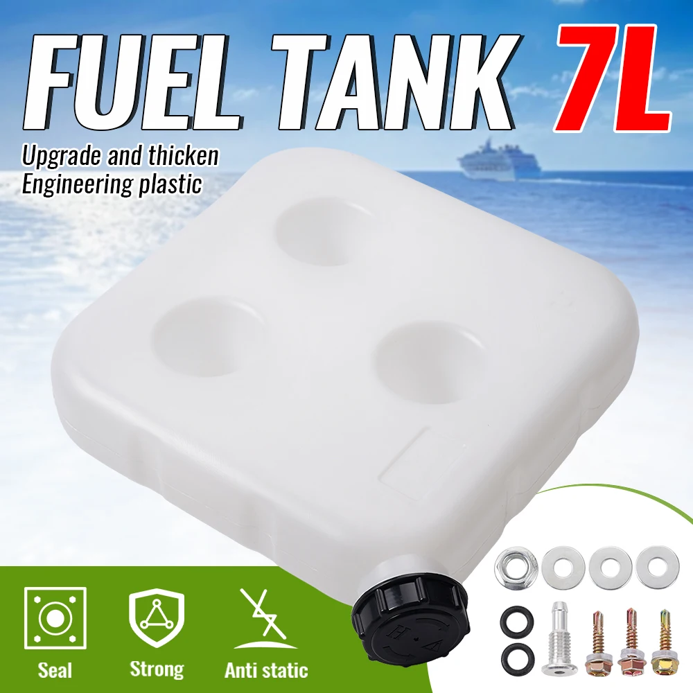 Portable Fuel Tank 7L Parking Heater Fuel Tank for Car SUV Off-road ATV UTV Emergency Backup, Anti-Static Leakproof Heavy Duty