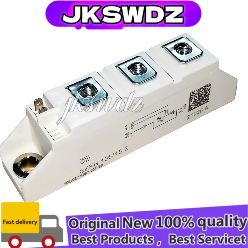 

1PCS New Thyristor Diode Modules SKKT106 18E SKKH106 14E SKKH92 12E SKKT172 17E SKKT132 16E SKKD162 22H4