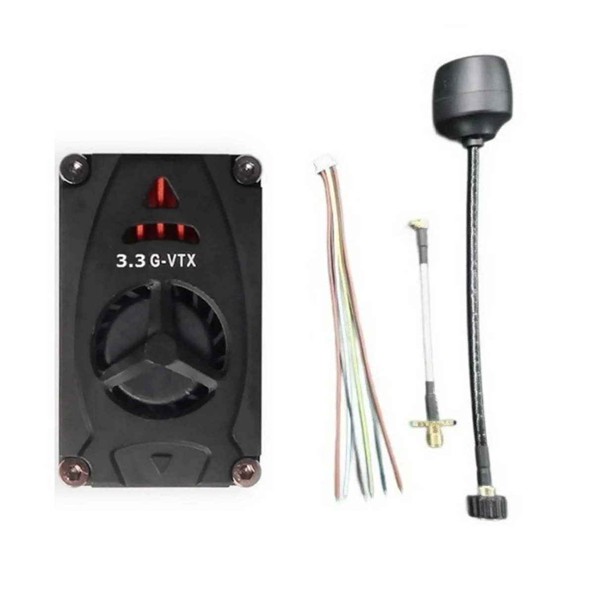 Reliable-F33-F 3.3G 3W VTX 8CH FPV Video Transmitter for RC FPV Long Range Racing Drone-ABDQ
