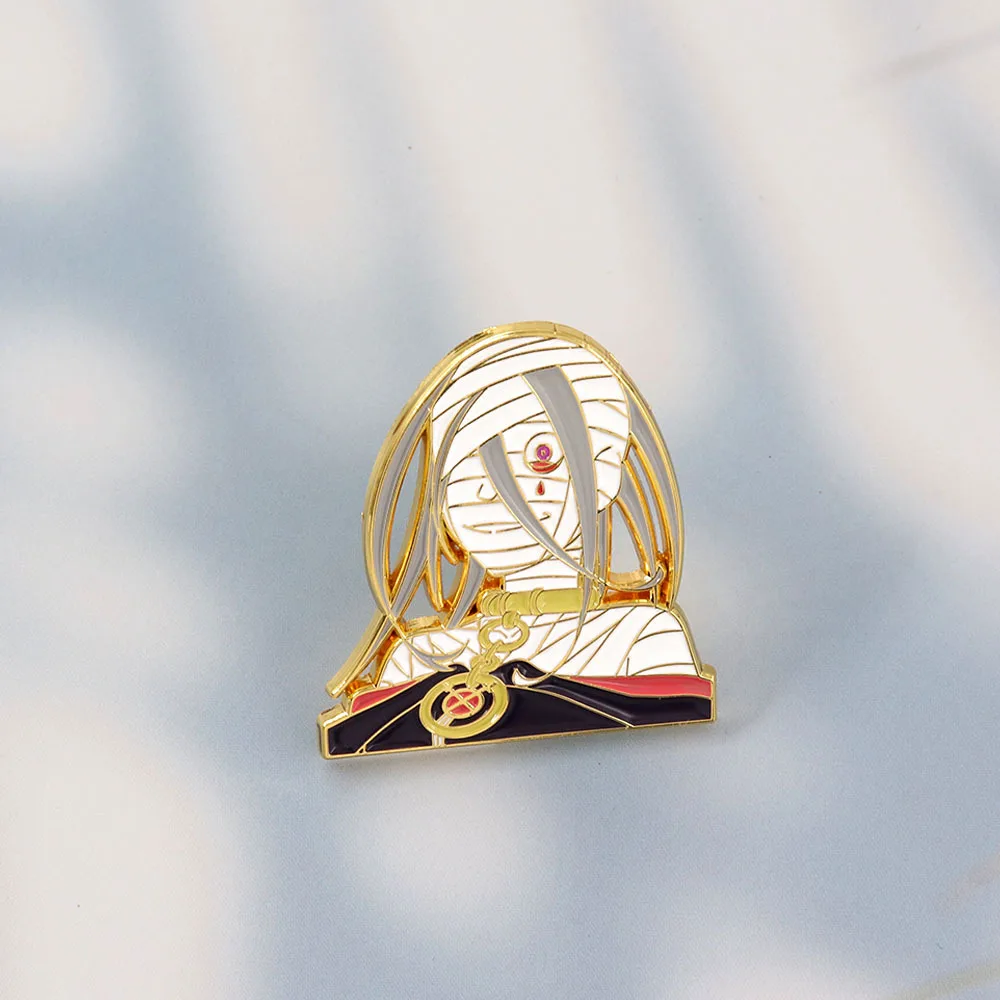 Anime Re ZERO commencer la vie dans un autre monde Sirius Romanée-Conti Cosplay Costume Badge broche sac à dos pendentif broche en métal accessoire