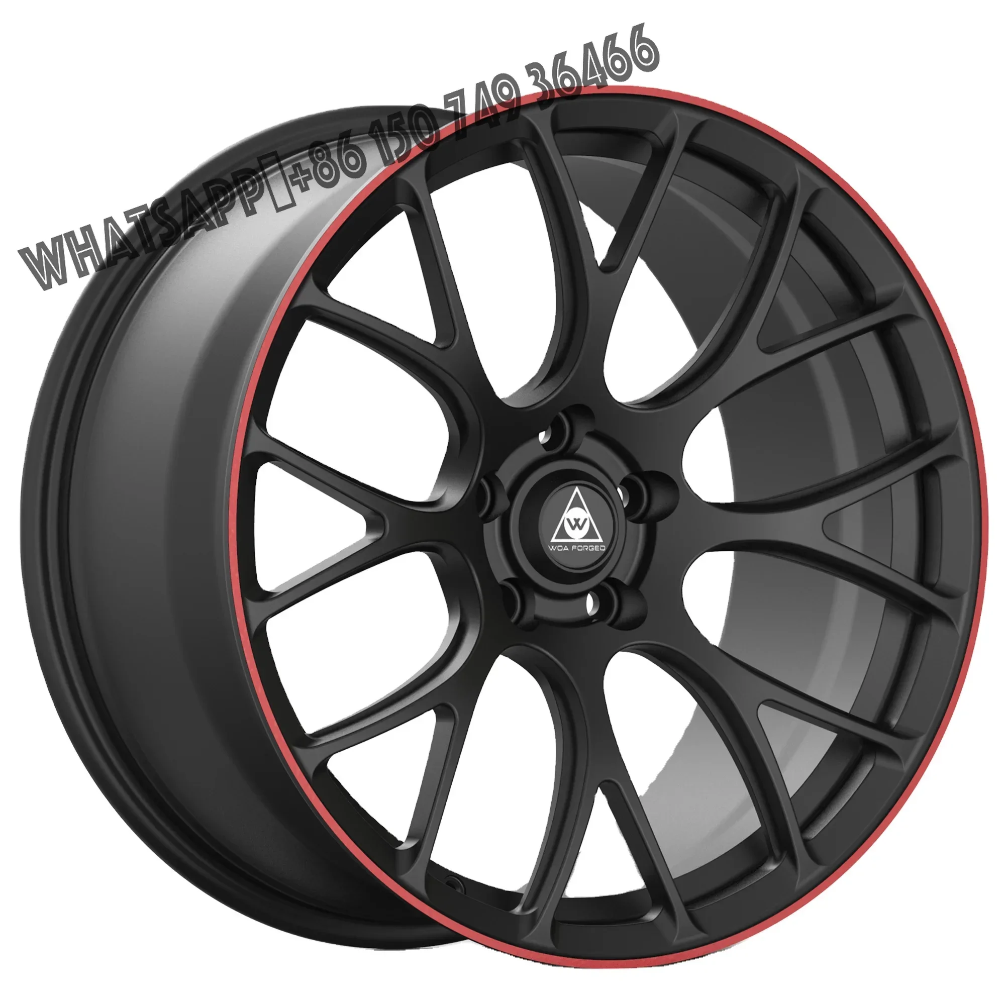 

WOAFORGED Forged Rims Alloy Red Edge Aluminum Y-spoke G16 Design 18 19 20 21 22 Inch Wheels for BMW X3 X4 X5 X6 X7 X4M X5M X6M