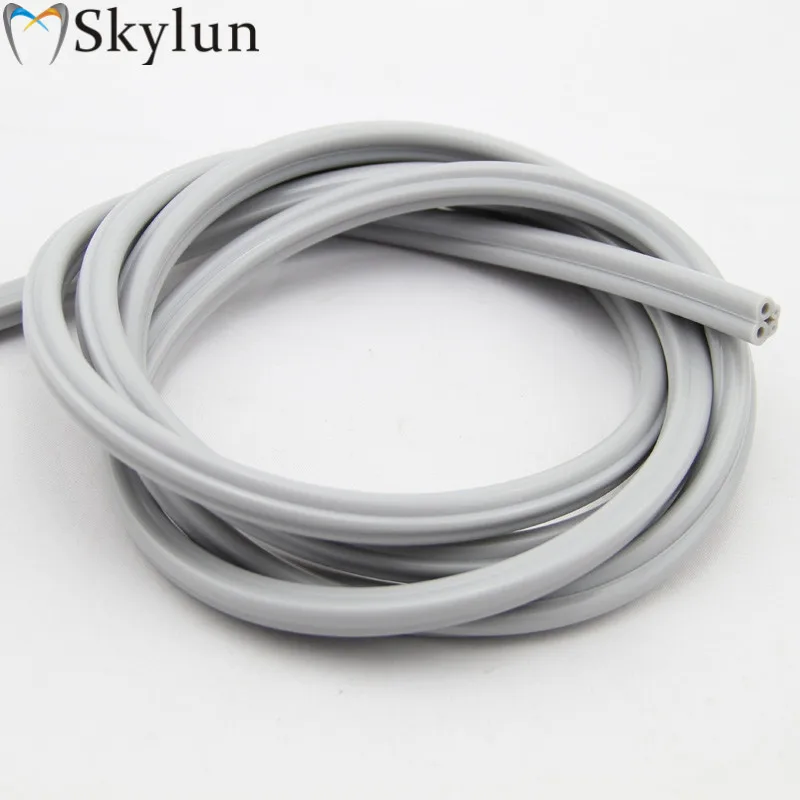 SKYLUN 10PCS Dental 4 holes High Speed Handpiece Tubing Silicone tube Composites handpiece Hose pipe without connector SL1112