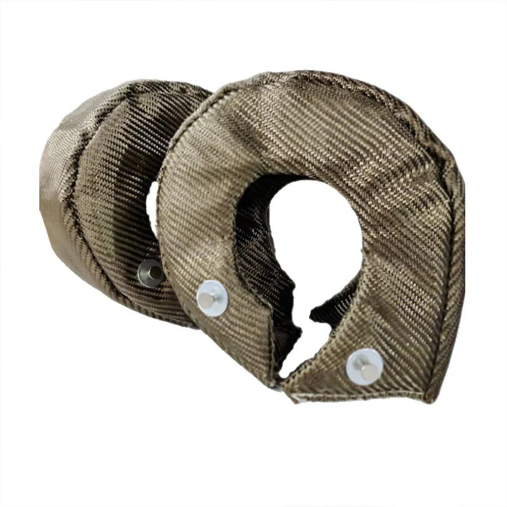 Universal Turbo Heat Wrap Insulation Blanket for T3 T4 T6 Turbocharger, Protection from Radiant Heat, Easy Installation